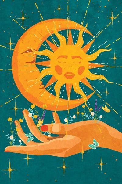Raissa Oltmanns: Sun And Moon In My Hand by Raissa Oltmanns