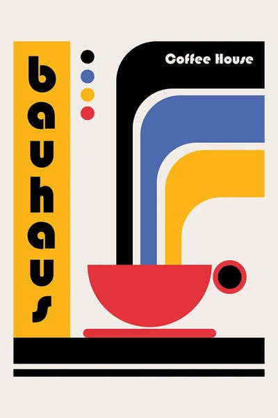 Modernism: Bauhaus Coffee House by Retrodrome