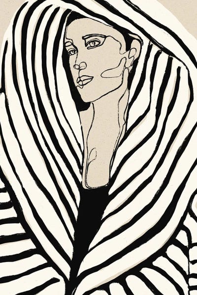Treechild: Striped Coat by Treechild