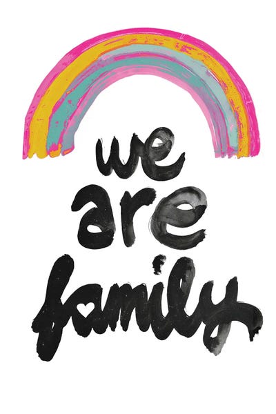 Rainbows: We Are Family by Treechild