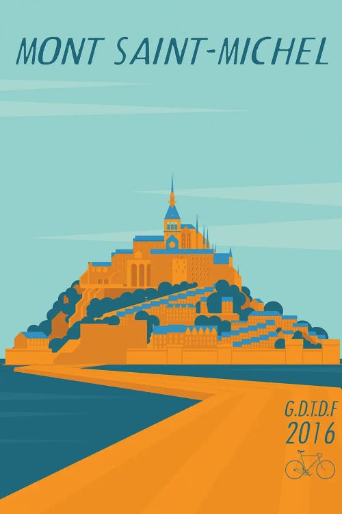 Mont Saint Michel by Wyatt 9 wall art