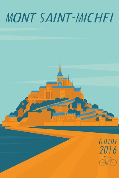 Normandy: Mont Saint Michel by Wyatt 9