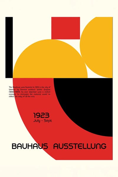 Bauhaus: Bauhaus Ausstellung V by Retrodrome