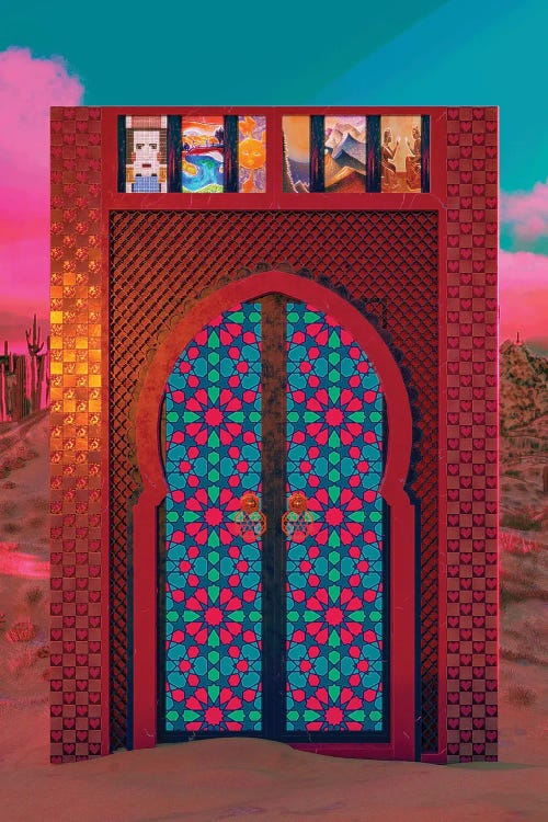 Khalid's Door by CosmoZach wall art