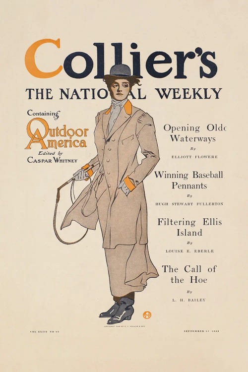 Collier's The National Weekly Containing Outdoor America