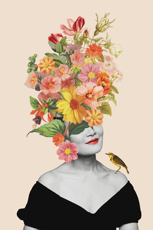 Blooming Woman by Frida Floral Studio wall art