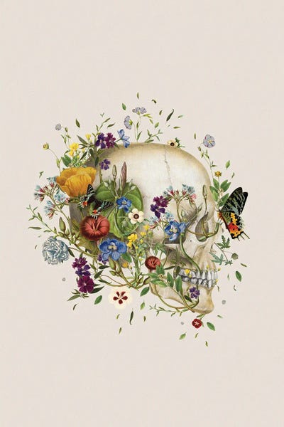 Floral Skull