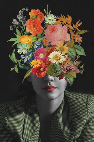 Frida Floral Studio: Green Vintage Bouquet by Frida Floral Studio