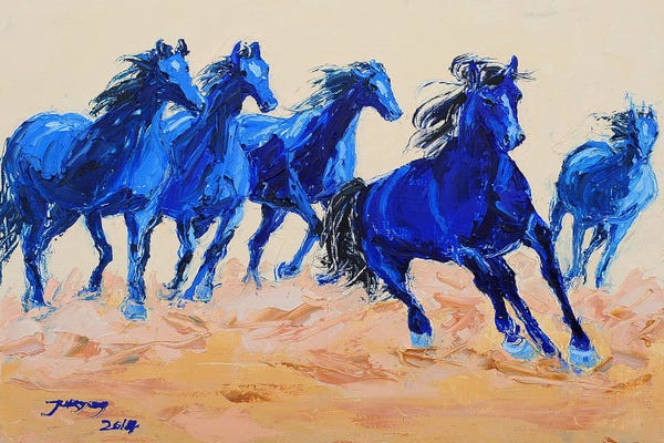Fine Art Print: Horse II by Jukyong Park