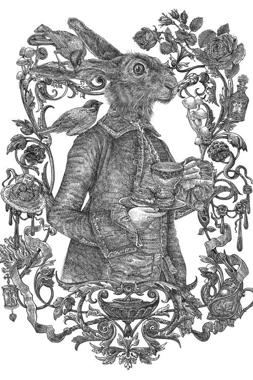 March Hare by Nicole Bustamante wall art
