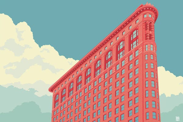 New York Flatiron Building