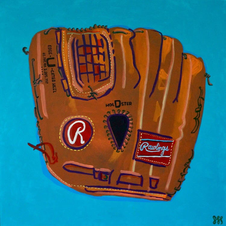 Rawlings Glove by Steve Spencer wall art