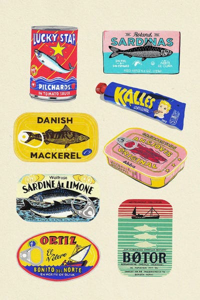 Mackerel: Canned Fish by Studio Mandariini
