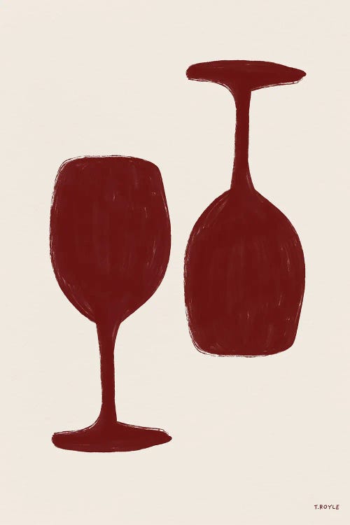 Wine Time by Tara Royle wall art