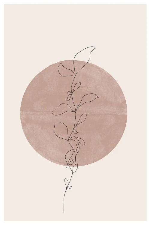 Line Flower by THE MIUUS STUDIO wall art