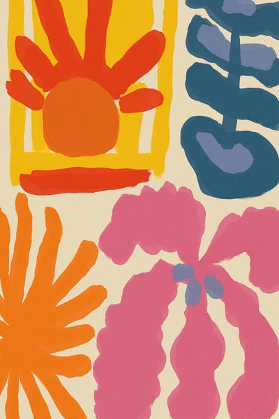 Happy Summer II by Treechild canvas print