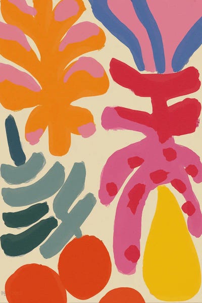 Happy Summer V by Treechild framed wall art