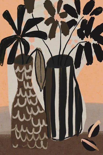 Bohemian Décor: Still Life With Vases by Treechild