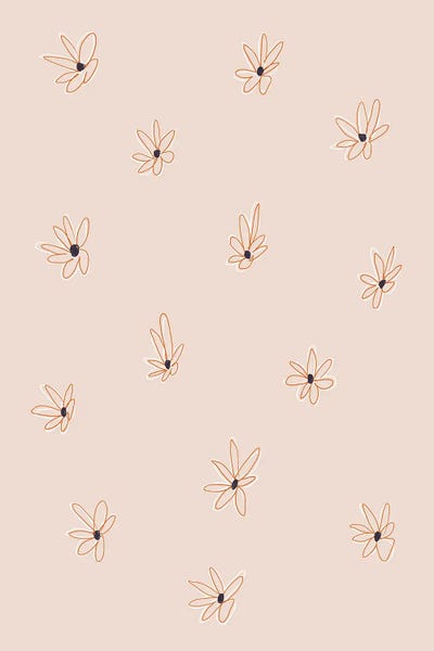 Minimalist Flowers: Naive Flowers by uplusmestudio