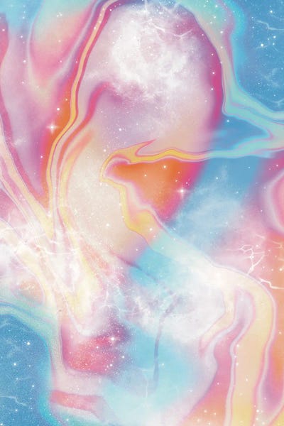 Y2K: Vintage Pastel Space by Amy Louise Baker