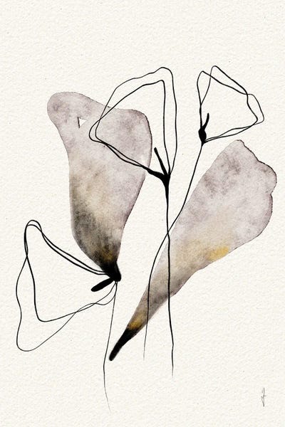 Japanese Minimalism: Magestic Flowers by Ankie Kooi