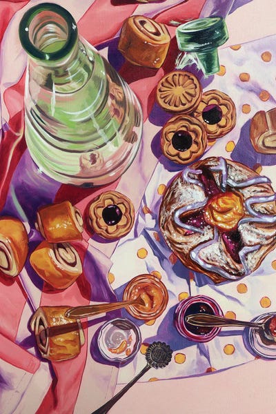 Still Lifes For The Modern World: Sweeter Than Cotton Candy by Anna Zdanowicz