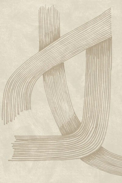 Japandi: Abstract Sophisticated Line 01 by Lucrecia Caporale