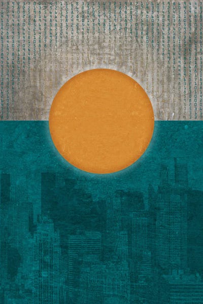 Canvas Print: New York Sun by Pia Lilenthal