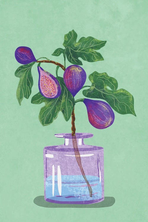 Figs Branch In Vase by Raissa Oltmanns wall art