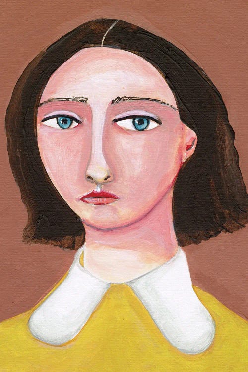 Lady Looking by Sharyn Bursic wall art