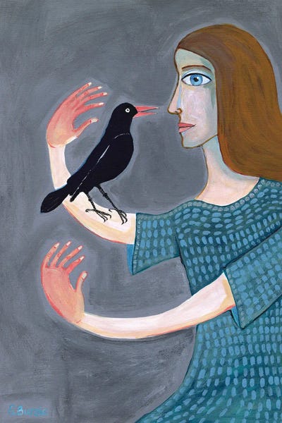 Crows: Lady With Two Left Hands by Sharyn Bursic