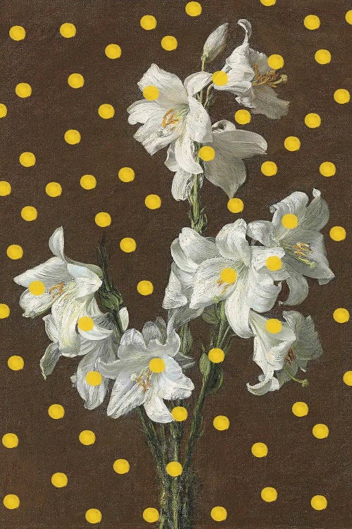 Lilies And Dots by The Art Concept wall art