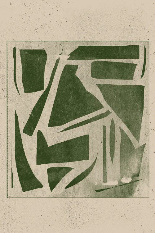 Green Paper Cut I by THE MIUUS STUDIO wall art