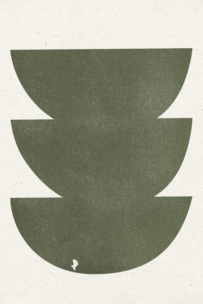 Green Vases Retro