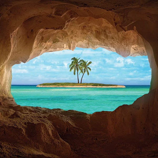 Large Coastal Art - Canvas Prints: Paradise by Matt Anderson