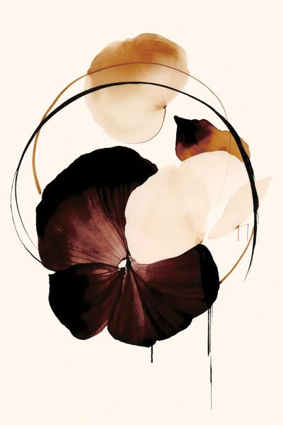 Minimalist Flowers: Halo Flowers X by Treechild