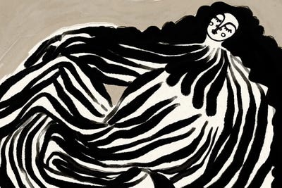 There Here And Now by Treechild canvas print