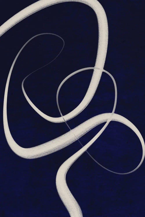White Wave IX by Treechild wall art