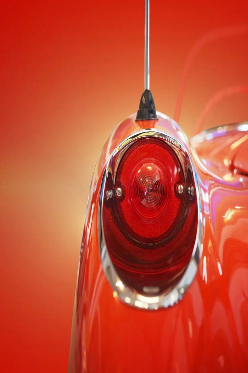 US Classic Car 1957 Corvette by Beate Gube wall art