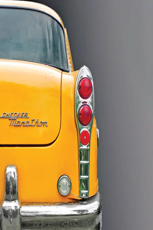 The Yellow Cab by Roland Weber wall art