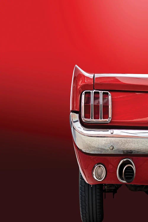 The Red Mustang by Roland Weber wall art