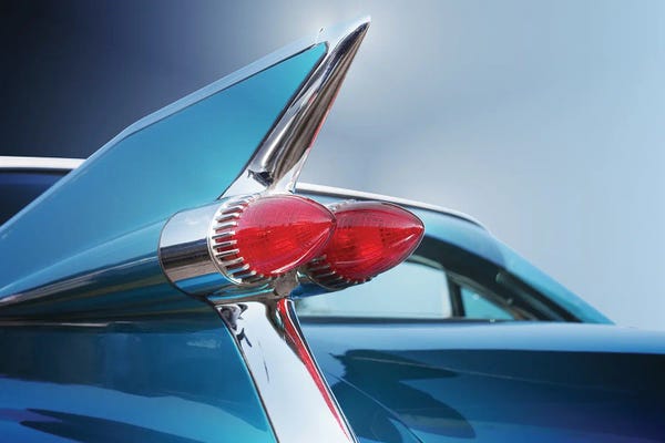 American Classic Car Sedan Deville 1959 Rear