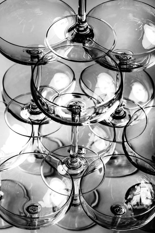 Champagne Tower 8 by Pictufy Studio III wall art