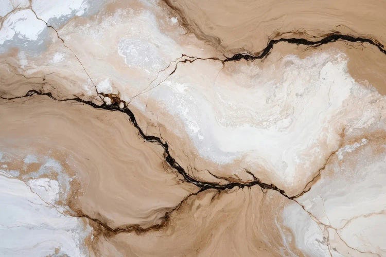 Striated Fractures by Alpenglow Workshop wall art