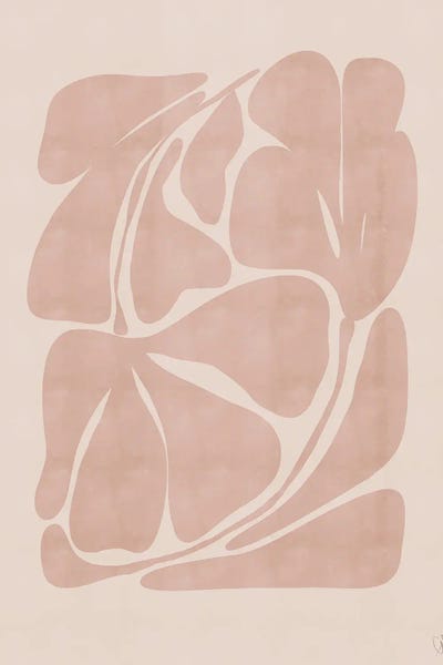 Beige Abstract Shapes