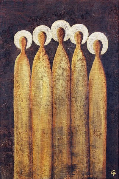 Religious Figures: Stillness From Within by Carolina Gardheim