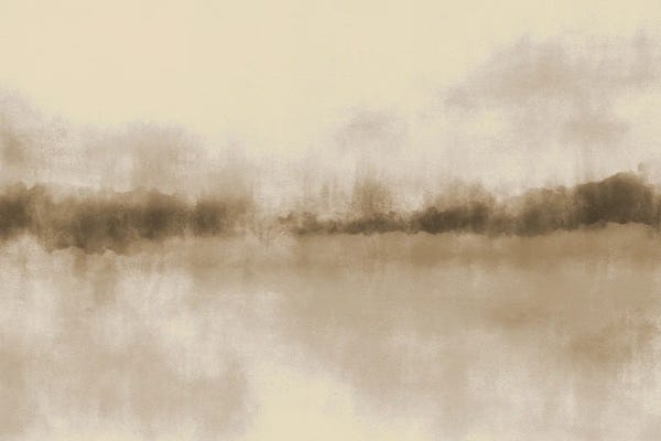 Abstract Landscape In Neutral Browns