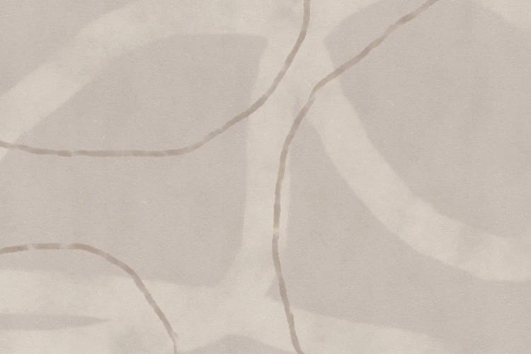 Neutral Abstract Watercolor. Minimalist In Pastel Colors I by Dina Dankers wall art