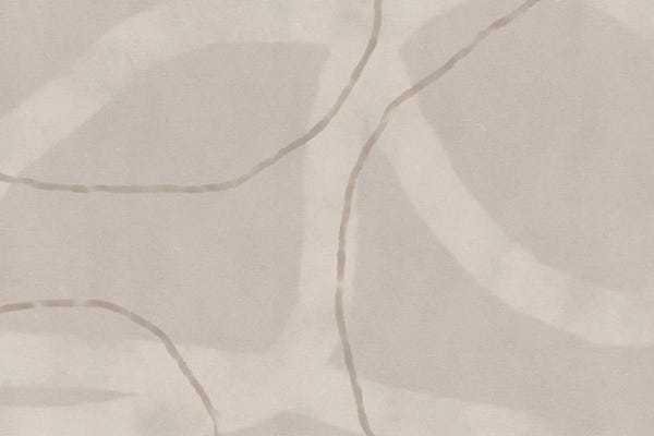 Neutral Abstract Watercolor. Minimalist In Pastel Colors I