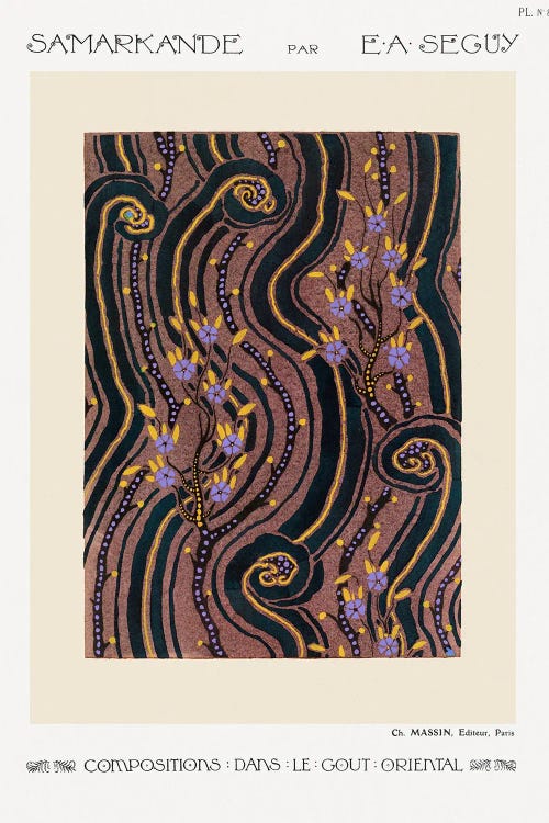 Samarkande 8 by Emile Alain Seguy wall art